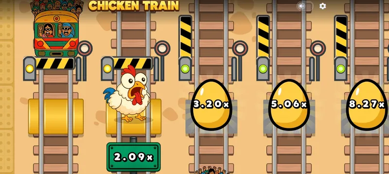 Chicken vs Train
