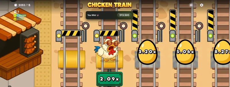 Chicken vs Train